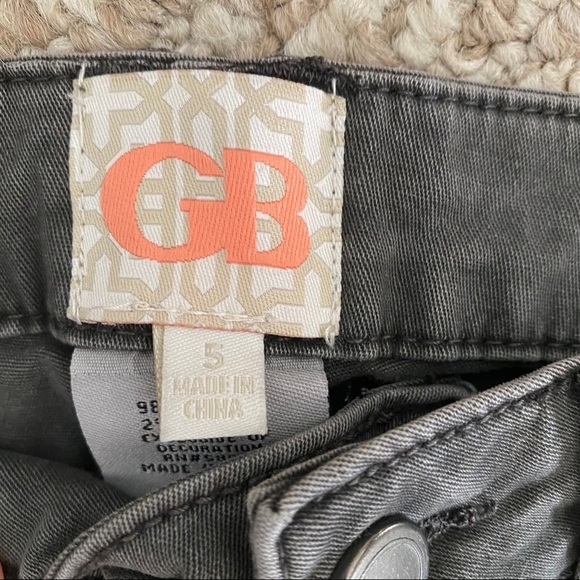 Gianni Bini NWT distressed knees skinny jeans size 5 - Picture 3 of 5